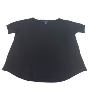 American Living Boxy Waffle-knit top